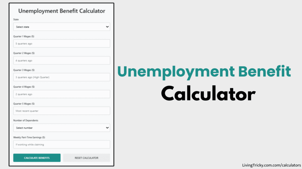 Unemployment Benefit Calculator