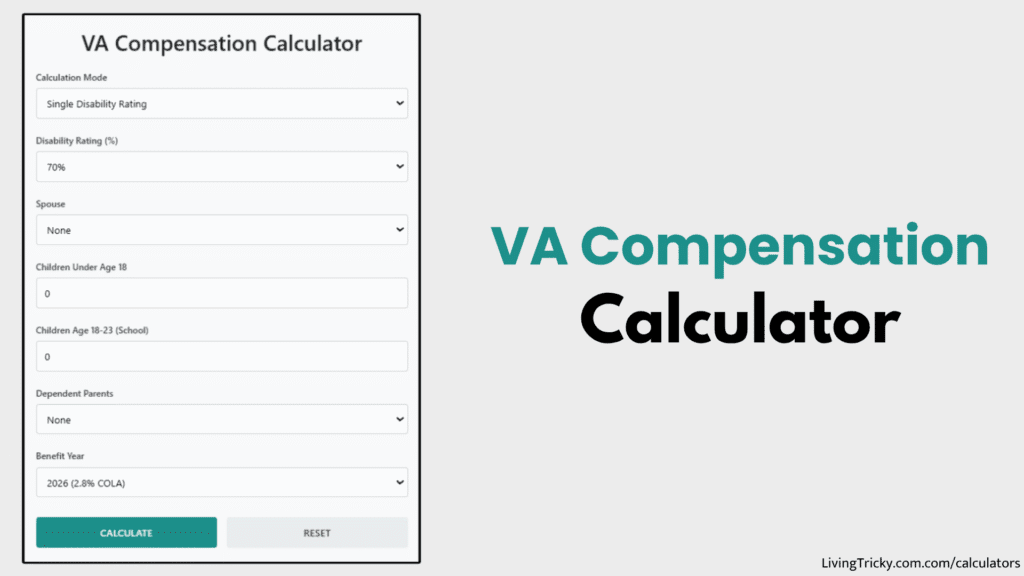VA Compensation Calculator