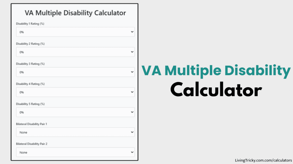 VA Multiple Disability Calculator