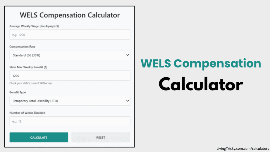 WELS Compensation Calculator